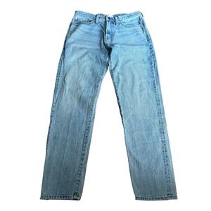 Madewell Relaxed Taper Jeans Blue Light Wash Women's Size 31x32 Y2K